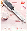 Фен-щітка для волосся Hair Straightener 909B, біла, фото 6