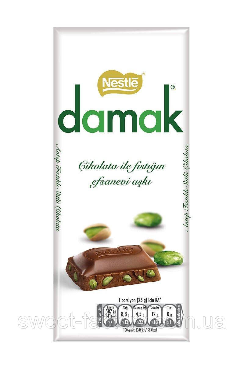 Шоколад Nestle Damak Milk Chocolate 70 g