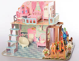 Меблі для ляльок спальня та ванна кімната 0588-19 дитячий ігровий набір для дівчаток ляльковий будиночок для ляльок типу