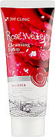 Очищающая пенка для лица с розовой водой 3W Clinic Rose Water Cleansing Foam, 100 мл