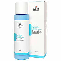Мультифункціональний крем-тонер для обличчя з пептидами Eyenlip Peptide Multi Care Cream & Toner 200 мл, фото 2