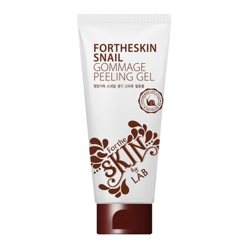 Пілінг-гель для обличчя з муцином равлика Fortheskin Snail Gommage Peeling Gel 180 мл
