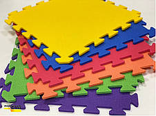 Дитяча м'яка підлога-пазл 480*480*10мм, фото 2