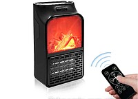 Камін обігрівач настінний з пультом Flame Heater 900 Вт