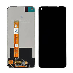 Дисплей (LCD екран) для Oppo A54/A74/A93 (5G) з чорним тачскрином, фото 2