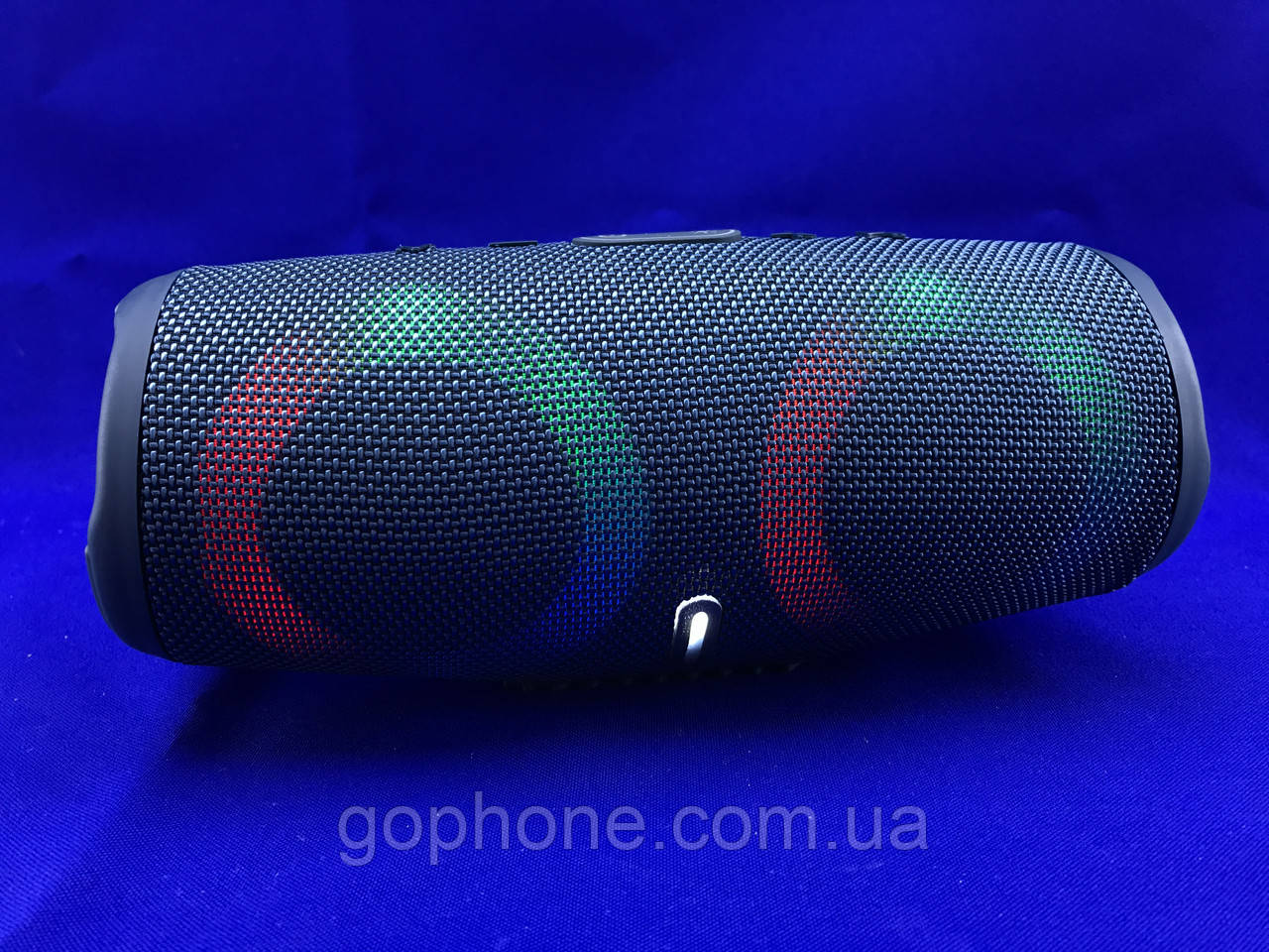 Колонка з підсвічуванням Bluetooth JBL CHARGE 5 (Синій)