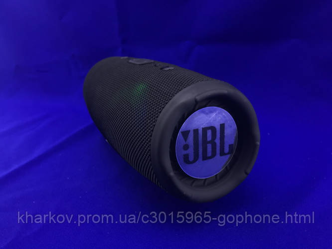 Колонка JBL CHARGE 5 с подсветкой и Bluetooth, черная (ID#1488319035 ...