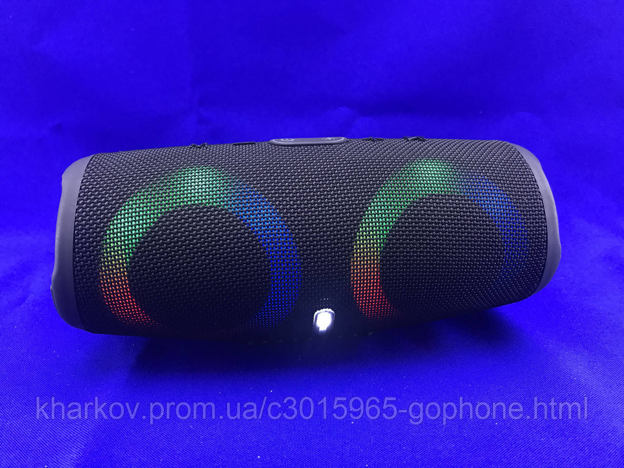 Колонка JBL CHARGE 5 с подсветкой и Bluetooth, черная (ID#1488319035 ...