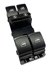 Кнопка склопідіймача хромована Туарег VW TOUAREG (02-10), SHARAN. SEAT ALHAMBRA 7P6959857 Хром