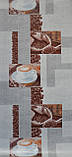 Шпалери вологостійкі на паперовій основі Charm Кава Декор сірий 0,53х10,05м (105-02), фото 2