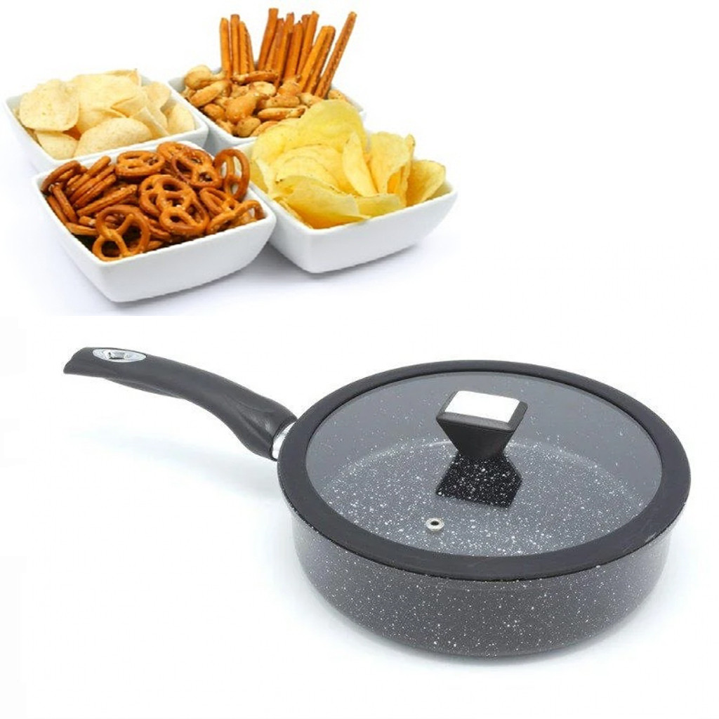 Сковорода глибока STYLEBERG 24 см (1506) Гранітне покриття