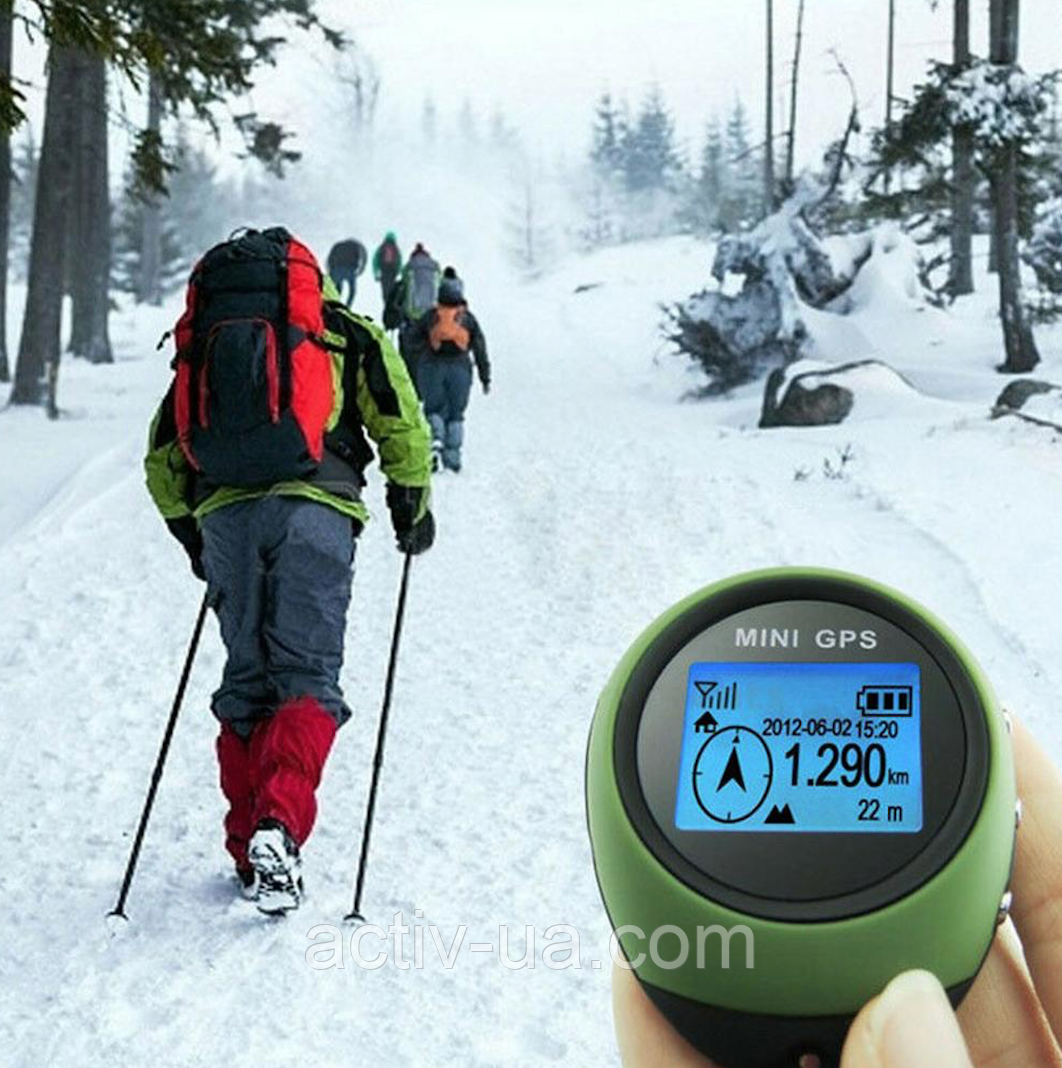 Міні GPS повертач логгер PG-03R для риболовлі, полювання, туризму, пам'ять на 24 крапки