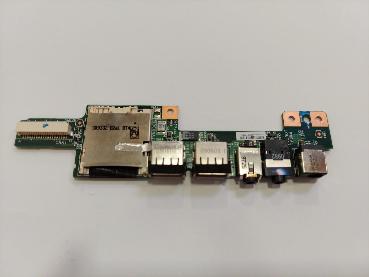 Б/В  Плата Card reader Audio USB розєм живлення для ноутбука Medion Akoya S5612 (MS-16C1N)