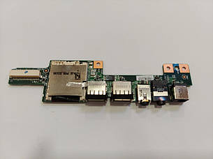 Б/В Плата Card reader Audio USB розєм живлення для ноутбука Medion Akoya S5612 (MS-16C1N), фото 1