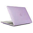 Чохол пластикова накладка для макбука Apple Macbook Air Touch ID 13,3" (A1932/A2179/А2337) — Лавандовий, фото 2