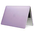 Чохол пластикова накладка для макбука Apple Macbook Air Touch ID 13,3" (A1932/A2179/А2337) — Лавандовий, фото 4