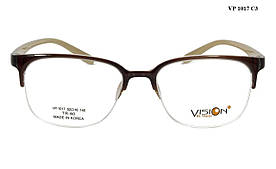 Напівободкова окулярна оправа корейського виробництва жіноча (можемо вставити лінзи)