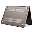 Чохол пластикова накладка для MacBook PRO 13,3" (A1706/A1708/A1989/A2251/A2289/A2338) — сірий, фото 5