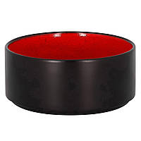 Миска 680мл глибока кругла, 14 см, червона FIRE