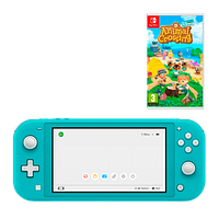 Набор Консоль Nintendo Switch Lite Turquoise 32GB + Игра Animal Crossing: New Horizons Русская Озвучка