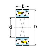 Подшипник 3528 (22228 MBW33) NTE (Словаччина)