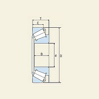 Подшипник 6-7605 (32305 P6) А SKF UA