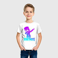 Дитяча футболка "Fortnite x marshmello he фортнайт"