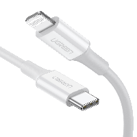 Зарядный кабель MFi Lightning to USB-C сертифицированный Ugreen 10493 (60749) White