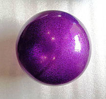 М'яч гімнастичний з блискітками (вага - 280 г, діаметр - 16 см), фото 4