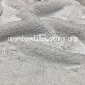 Штучне хутро мокрий кролик 270 Білий