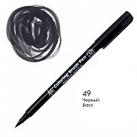 Маркер-кисть акварельний KOI Sakura Brushpen (49) Чорний (XBR # 49)