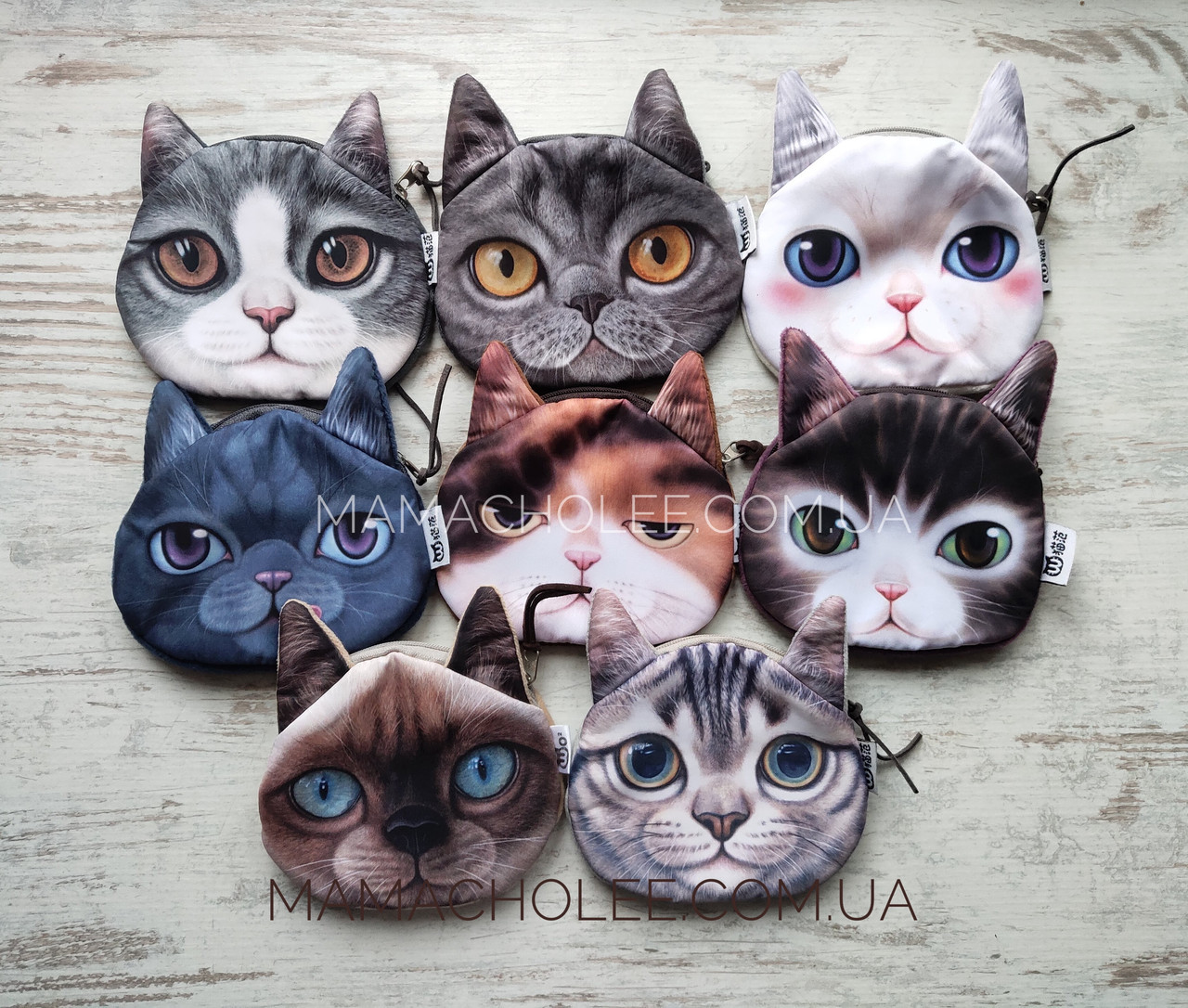 Гаманець Кіт Принт Тварини, фото 1