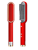 Фен-щітка для волосся Hair Straightener 909B, червона, фото 4