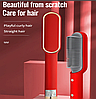Фен-щітка для волосся Hair Straightener 909B, червона, фото 6