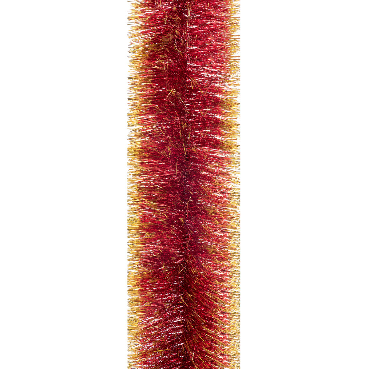 Мішура (червона з золотими кінч.) діаметр 10 см 3 м YES! Fun (901450), фото 1