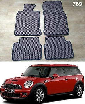 Килимки ЄВА в салон Mini Clubman '07-14, фото 2