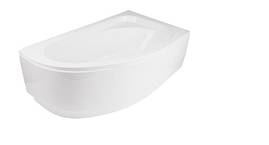 Ванна акрилова Besco CORNEA150х100 права асиметрична (без панелі, ніжок, ручок), фото 3