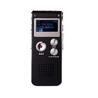 Цифровой диктофон hobbyline с ЖК-экраном, 16 ГБ, MP3-плеер, диктофон, аудио рекордер, черный