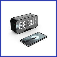 Портативна колонка MP3 / FM / microSD колонка з годинником Bluetooth K10