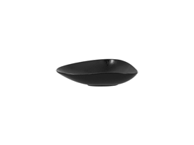 Тарілка глибока 19x15 см SUGGESTIONS Shaped чорна, фото 1