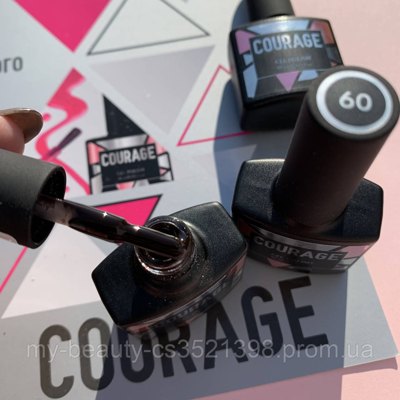 Гель-лак для нігтів Courage Prof 10 мл №060
