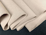 Футер трехнитка на флісі беж горіховий холодний, ширина 1,55 м ; 290 г/м², фото 2