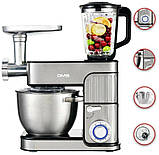 Кухонний комбайн DMS KMBF-2350 3 в 1 м'ясорубка, міксер, тістоміс 7 л. 2350 вт., фото 5