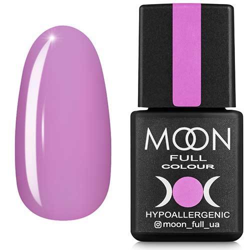 Гель-лак MOON FULL color Gel polish №117 (бузково-рожевий, емаль), 8 мл
