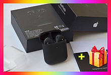 Бездротові навушники i9000 AirPods 2 Lux Edition чорний колір + 2 ПОДАРУНКИ