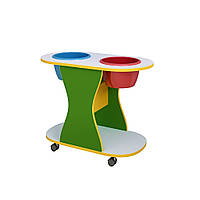 Стіл для дитячого садка для гри з піском та водою