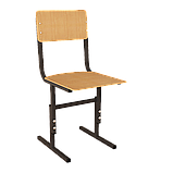 Стілець Кадет-Т регульований по висоті гнутоклеєна фанера, фото 3