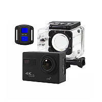 Экшн-камера Lesko F68BR Black 4К Ultra HD спортивная с аква боксом экстремальная (37400-30520)