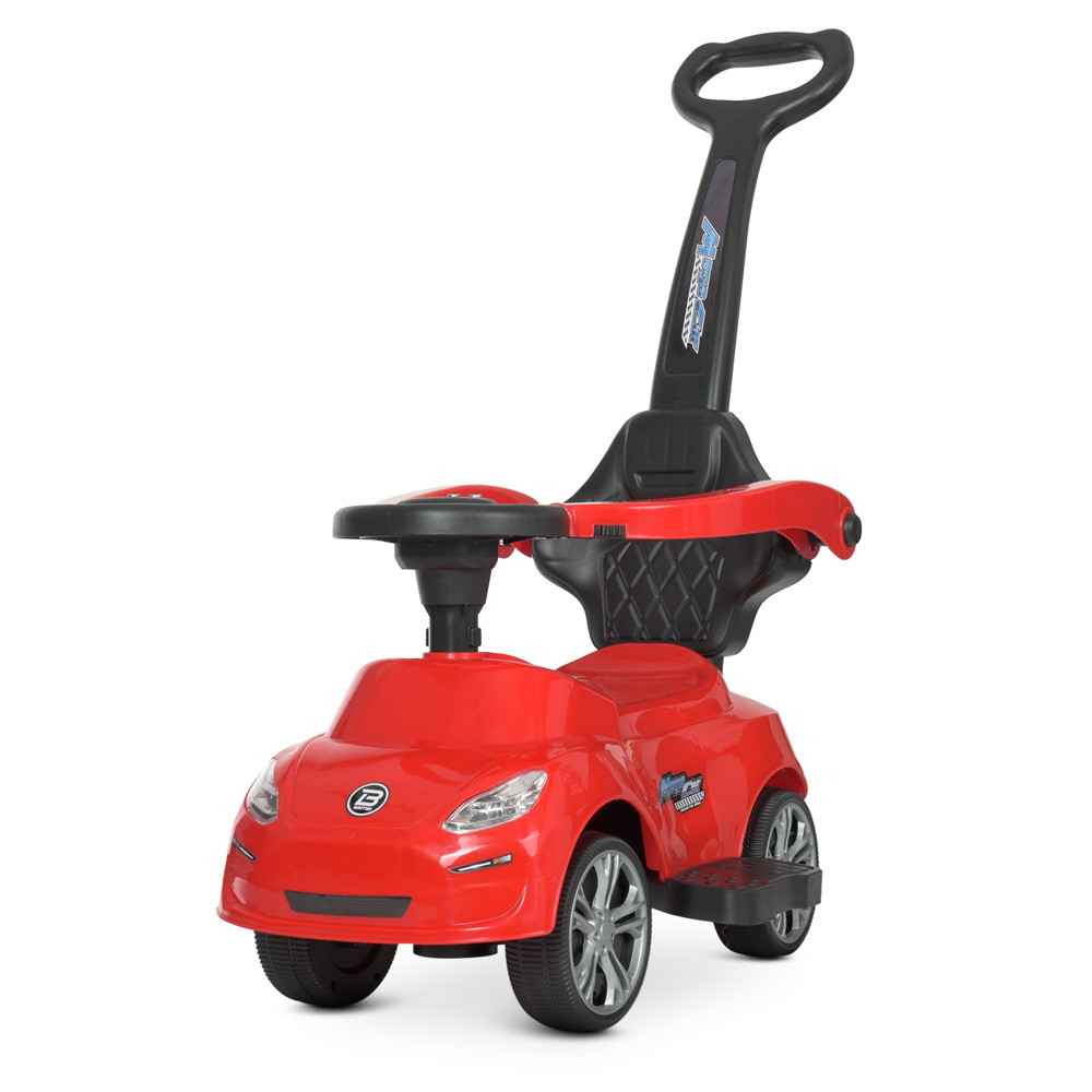 Каталка-толокар із батьківською ручкою Bambi Mega Car арт. 4576-3, фото 1