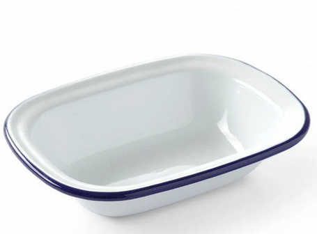 Блюдо прямокутне емальоване 17,5x13см "Hendi"